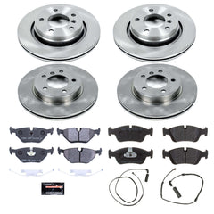 Power Stop TDSK871 Track Day Spec Front And Rear Pad And Rotor Kit for 2000 BMW 323Ci Convertible product image