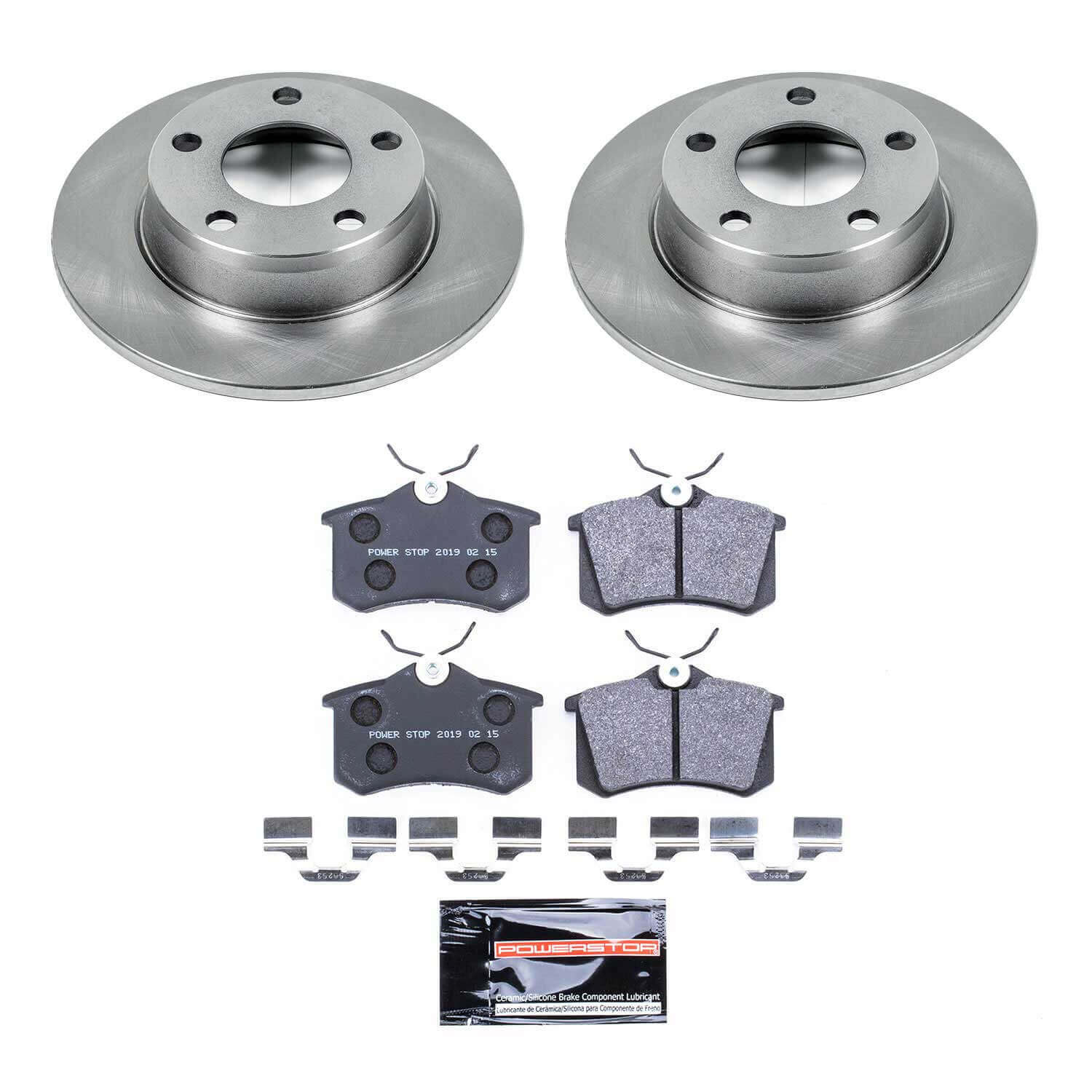 Power Stop TDSK940 Track Day Spec Rear Brake Kit for 2001-2005 Audi Allroad Quattro product image