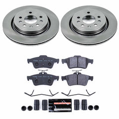 Power Stop TDSK983 Track Day Spec Rear Brake Kit for 2003 Saab 9-3. Sedan (4 Door) product image