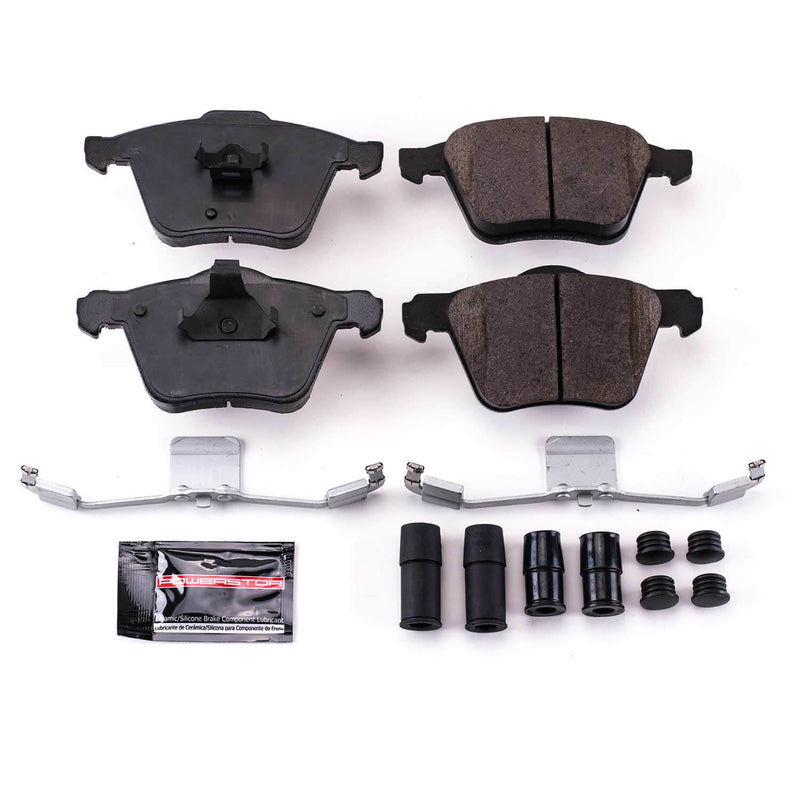 Power Stop Z23-1003 Z23 Evolution Sport Brake Pads With Hardware (Front) for 2003-2014 Volvo XC90 product image