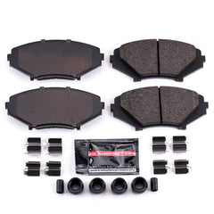Power Stop Z23-1009 Z23 Evolution Sport Brake Pads With Hardware (Front) for 2004-2011 Mazda RX-8 product image