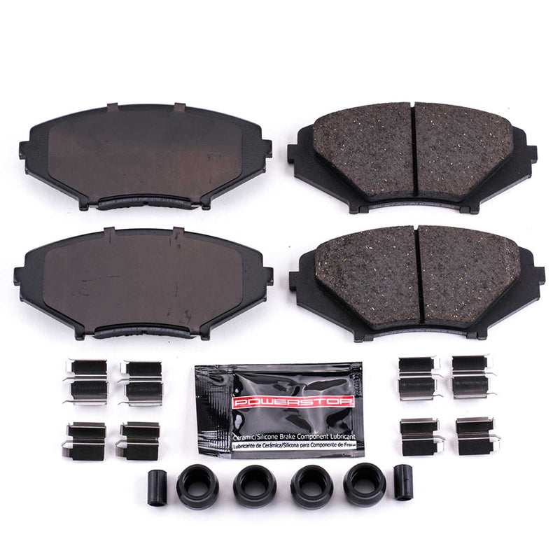 Power Stop Z23-1009 Z23 Evolution Sport Brake Pads With Hardware (Front) for 2004-2011 Mazda RX-8 product image