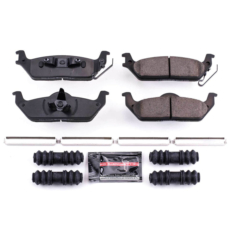 Power Stop Z23-1012 - Z23 Evolution Sport Brake Pads With Hardware (Rear) vehicle fitment brake part