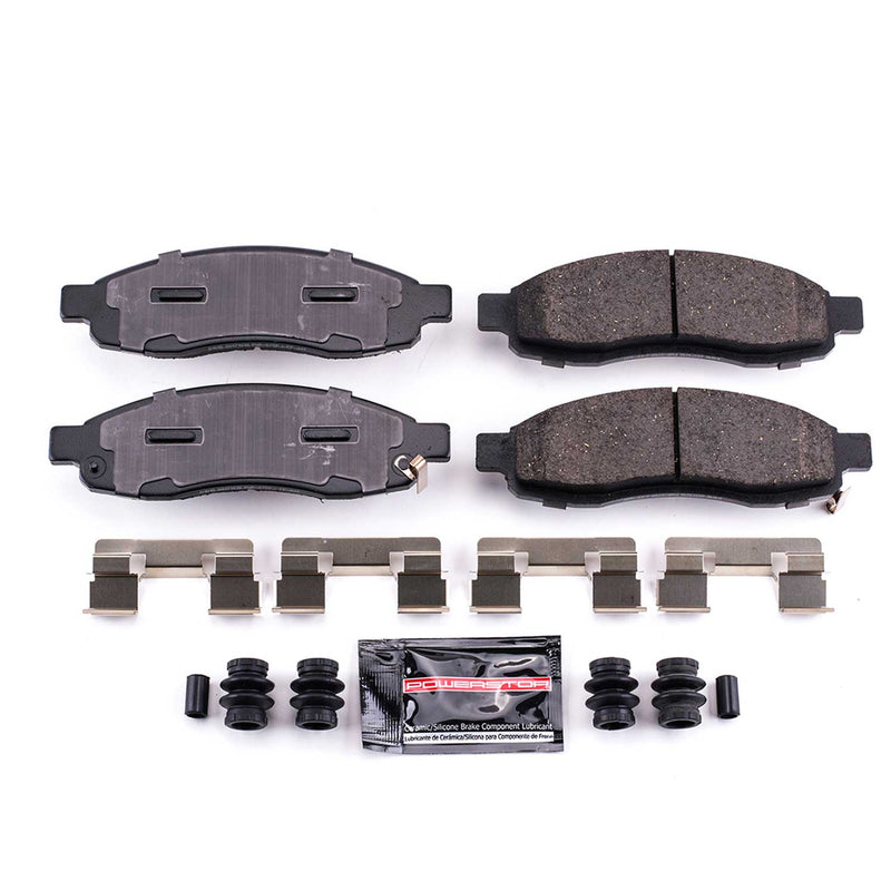 Power Stop Z23-1015 - Z23 Evolution Sport Brake Pads With Hardware (Front) vehicle fitment brake part