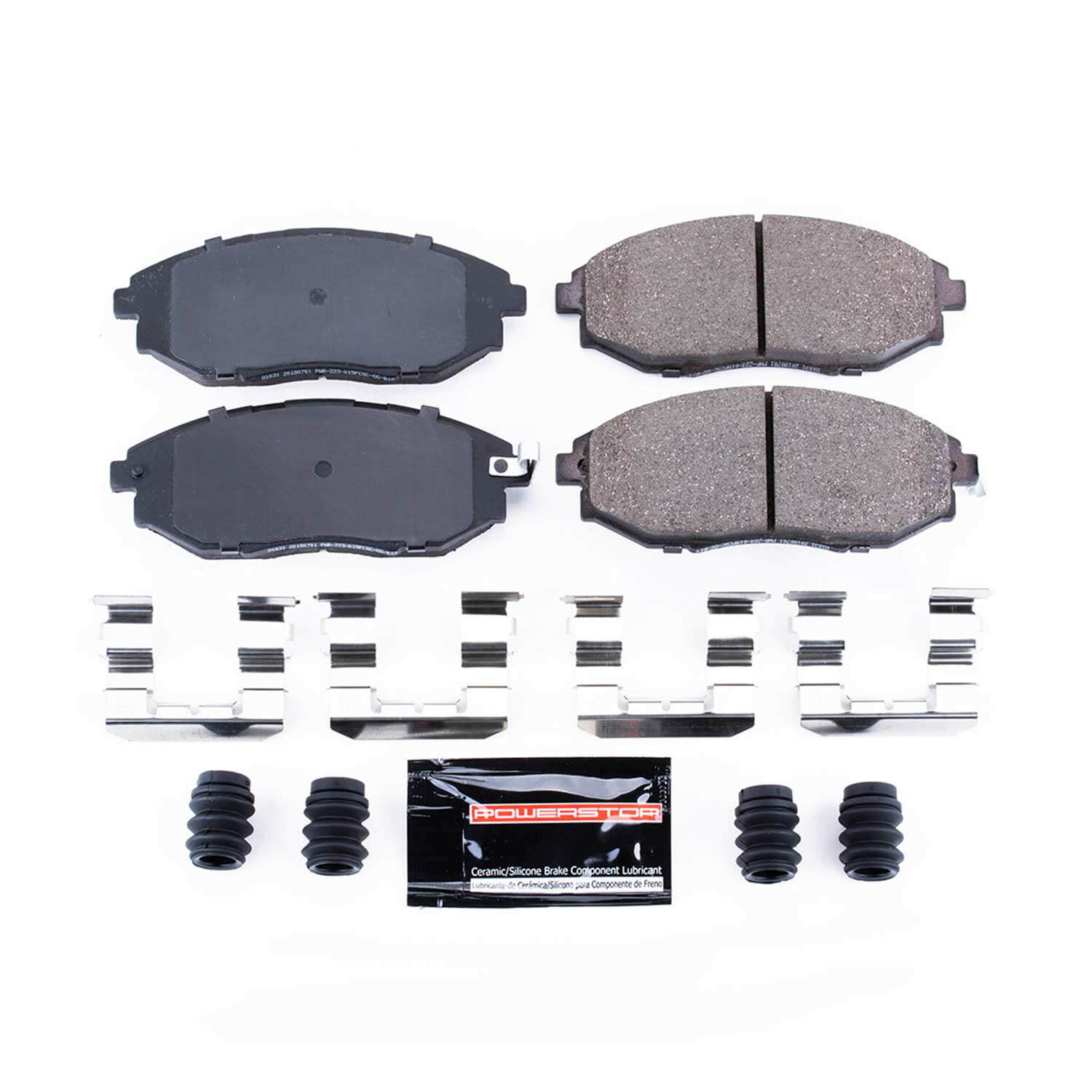 Power Stop Z23-1031 Z23 Evolution Sport Carbon-Fiber/Ceramic Front Brake Pads for 2004-2006 Chevrolet Epica product image