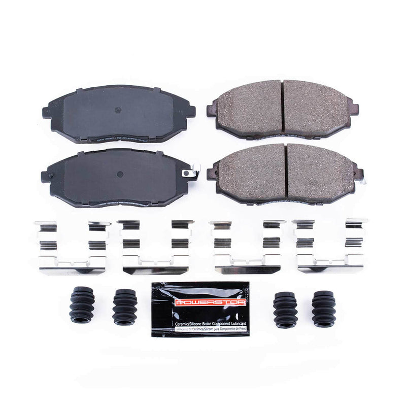 Power Stop Z23-1031 Z23 Evolution Sport Carbon-Fiber/Ceramic Front Brake Pads for 2004-2006 Chevrolet Epica product image