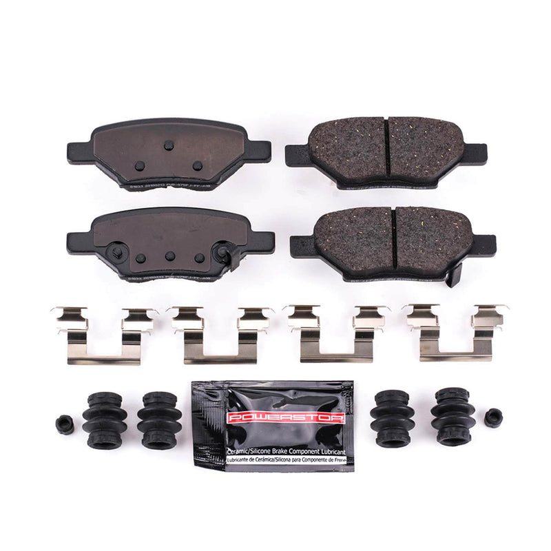 Power Stop Z23-1033 - Z23 Evolution Sport Brake Pads With Hardware (Rear) vehicle fitment brake part
