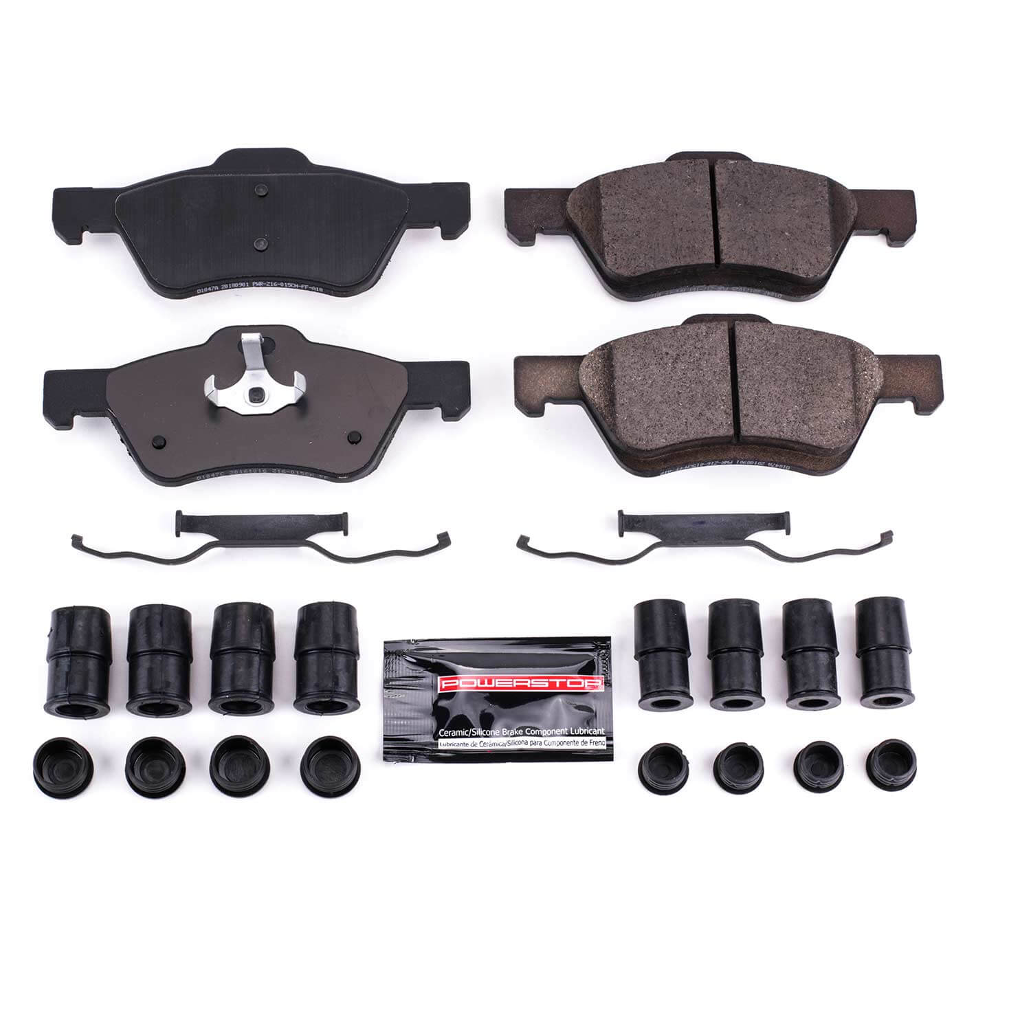 Power Stop Z23-1047C - Z23 Evolution Sport Brake Pads With Hardware (Front) vehicle fitment brake part