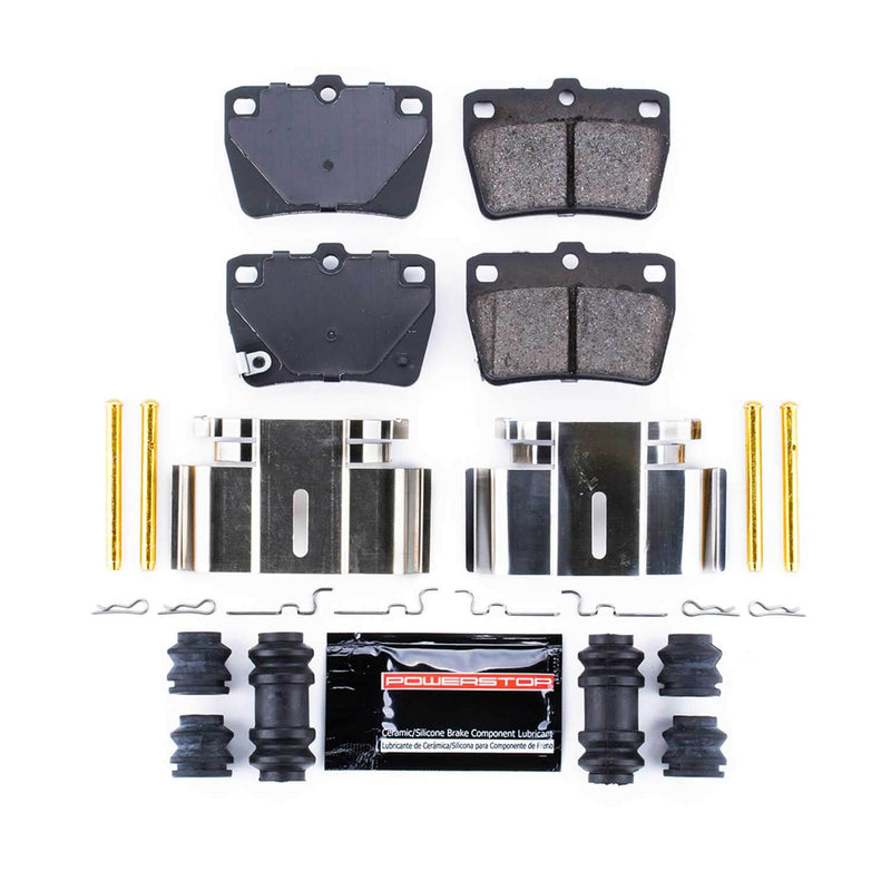 Power Stop Z23-1051 - Z23 Evolution Sport Brake Pads With Hardware (Rear) vehicle fitment brake part