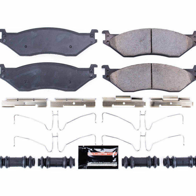 Power Stop Z23-1066 - Z23 Evolution Sport Brake Pads With Hardware (Front) vehicle fitment brake part