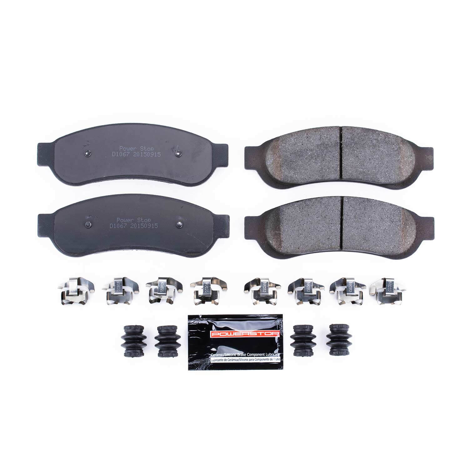 Power Stop Z23-1067 - Z23 Evolution Sport Brake Pads With Hardware (Rear) vehicle fitment brake part