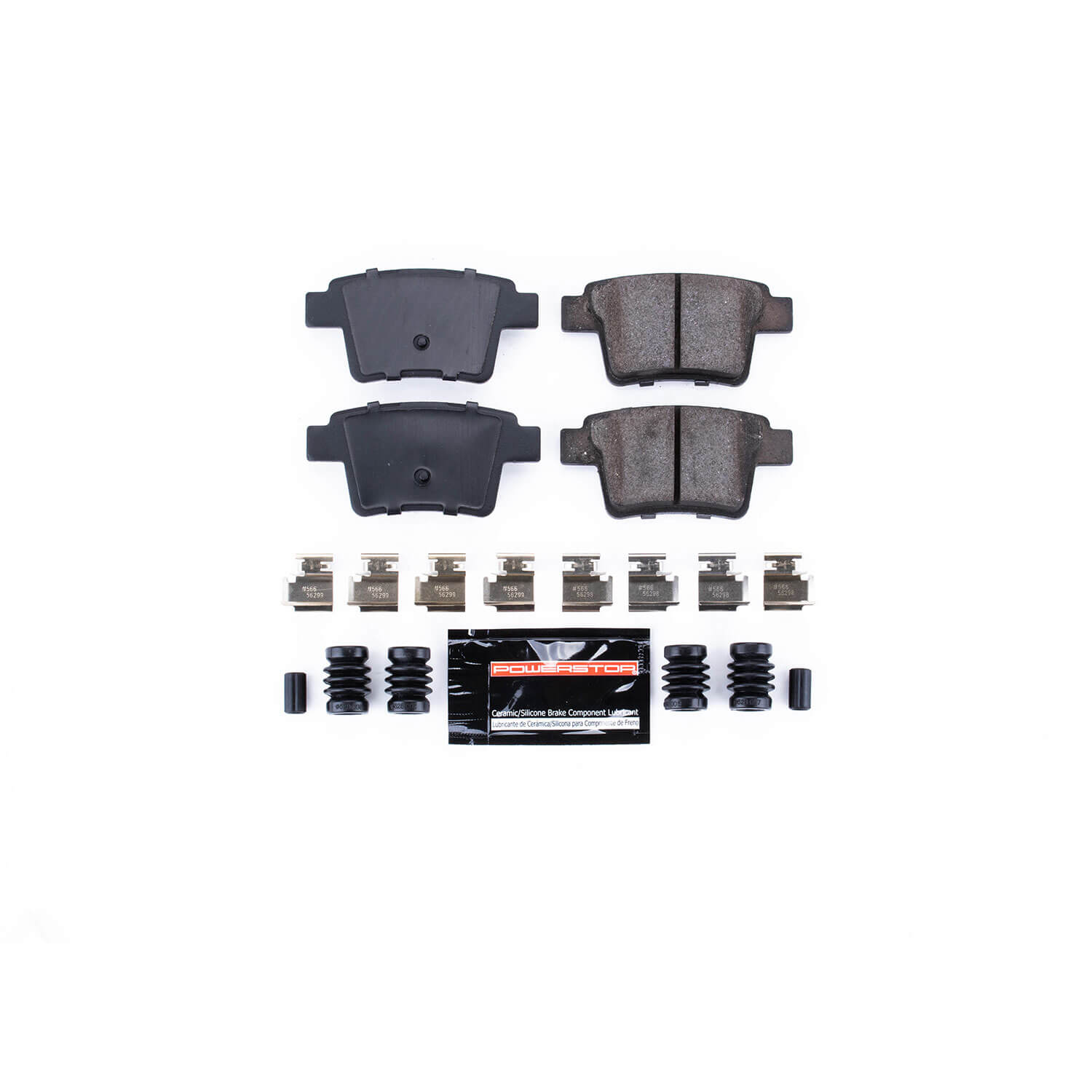 Power Stop Z23-1071 - Z23 Evolution Sport Brake Pads With Hardware (Rear) vehicle fitment brake part