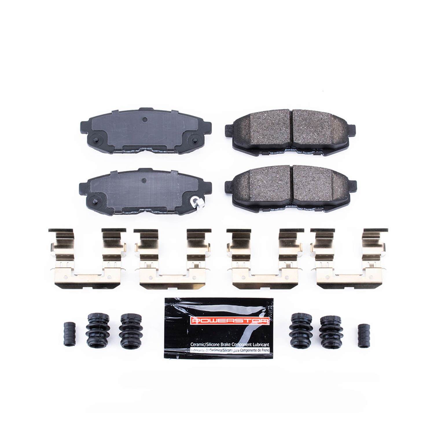 Power Stop Z23-1073 Z23 Evolution Sport Carbon-Fiber/Ceramic Rear Brake Pads for 2004-2005 Mazda Mpv ES, LX product image