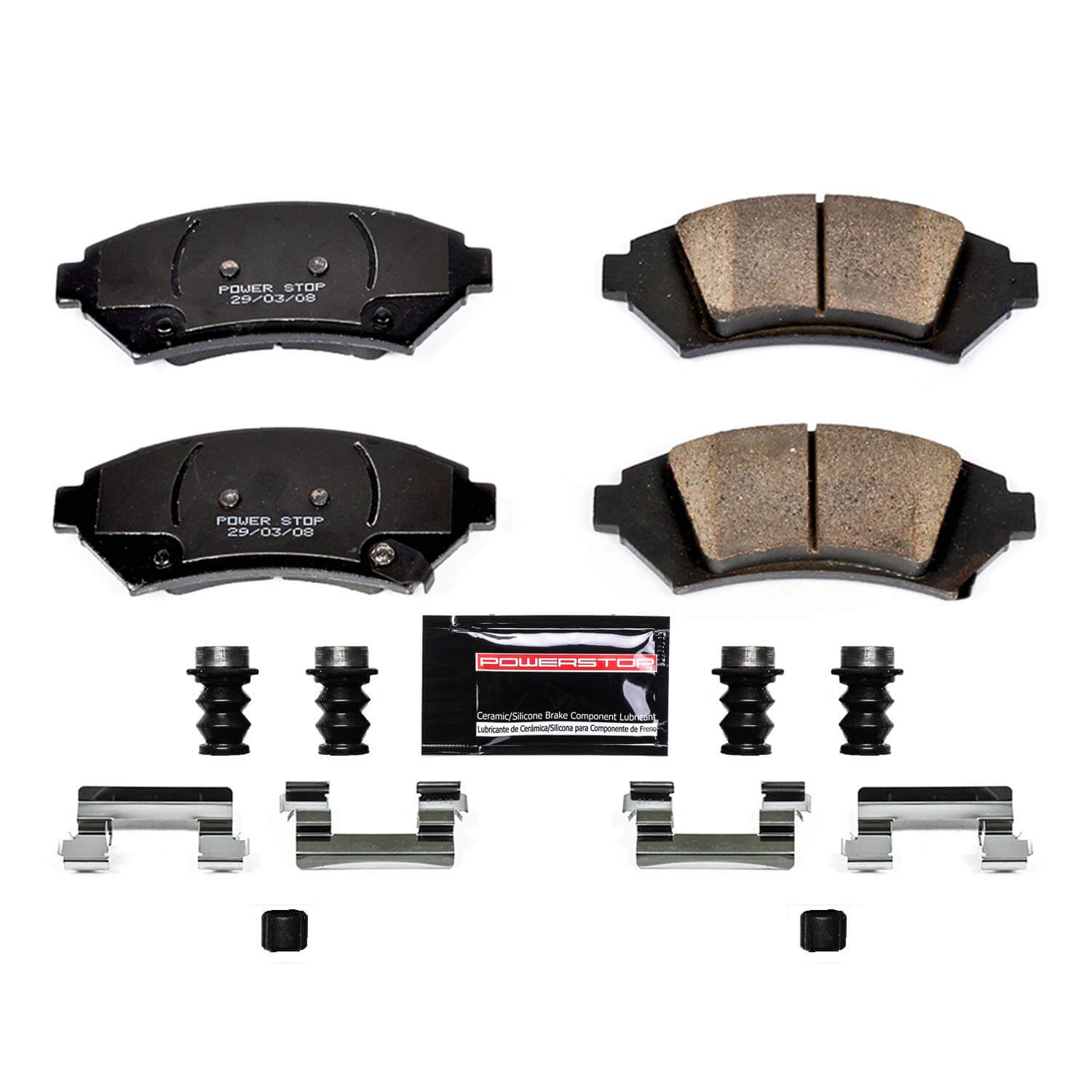 Power Stop Z23-1076 - Z23 Evolution Sport Brake Pads With Hardware (Front) vehicle fitment brake part