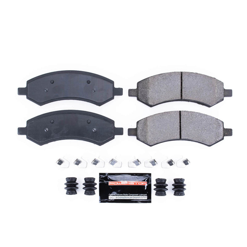 Power Stop Z23-1084 - Z23 Evolution Sport Brake Pads With Hardware (Front) vehicle fitment brake part
