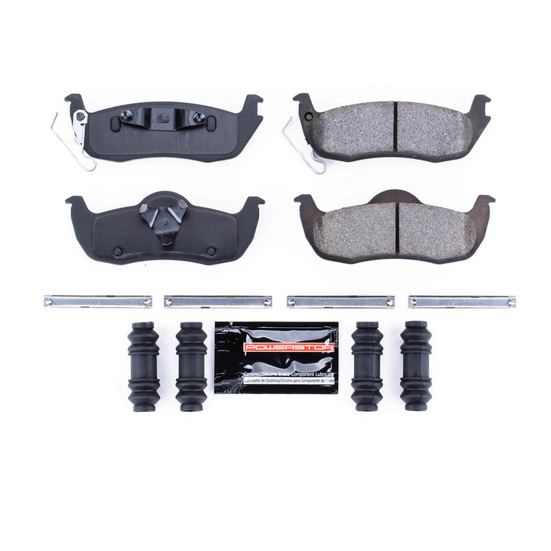 Power Stop Z23-1087 - Z23 Evolution Sport Brake Pads With Hardware (Rear) vehicle fitment brake part