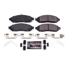 Power Stop Z23-1094 - Z23 Evolution Sport Brake Pads With Hardware (Front) vehicle fitment brake part