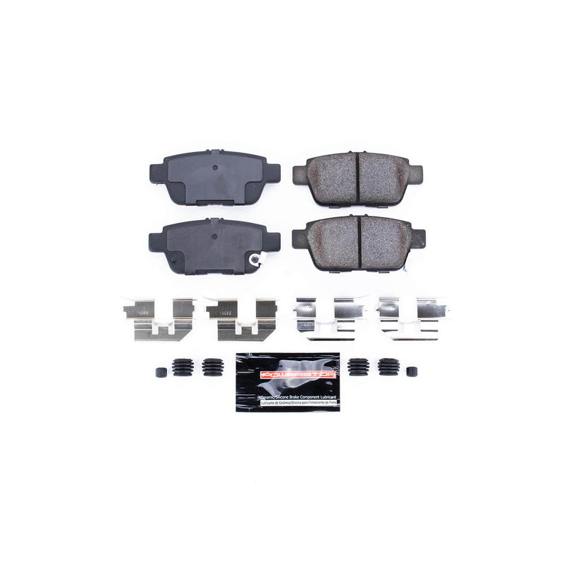 Power Stop Z23-1103 - Z23 Evolution Sport Brake Pads With Hardware (Rear) vehicle fitment brake part