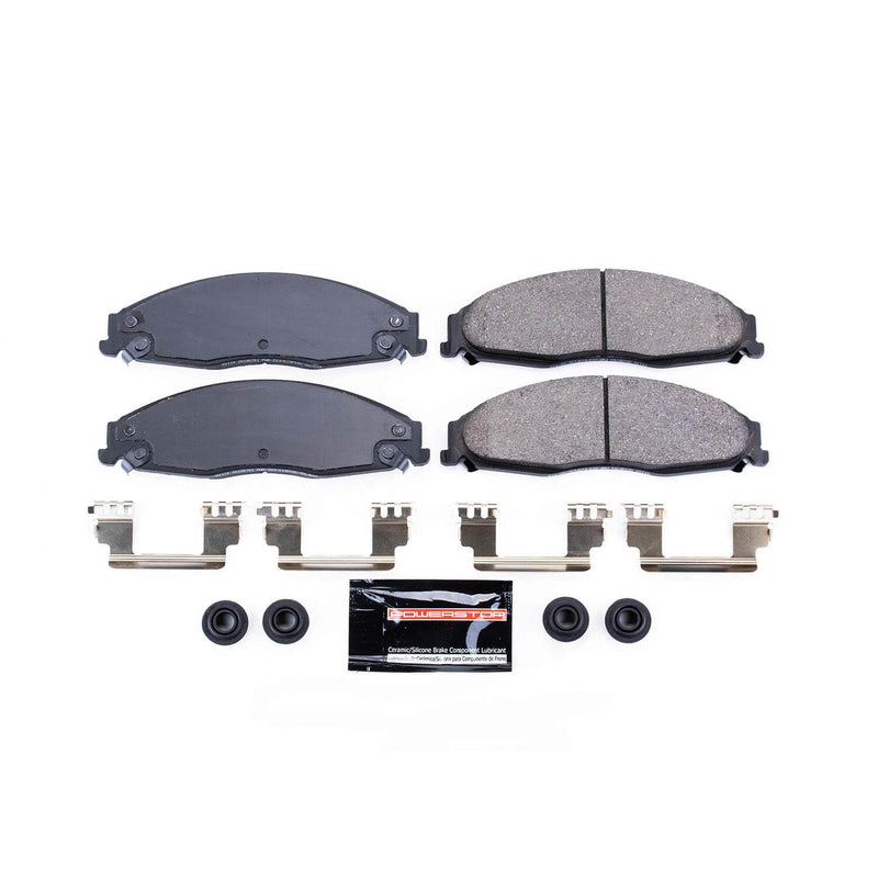 Power Stop Z23-1110 Z23 Evolution Sport Carbon-Fiber/Ceramic Front Brake Pads for 2005-2008 Pontiac Grand Prix Gxp product image