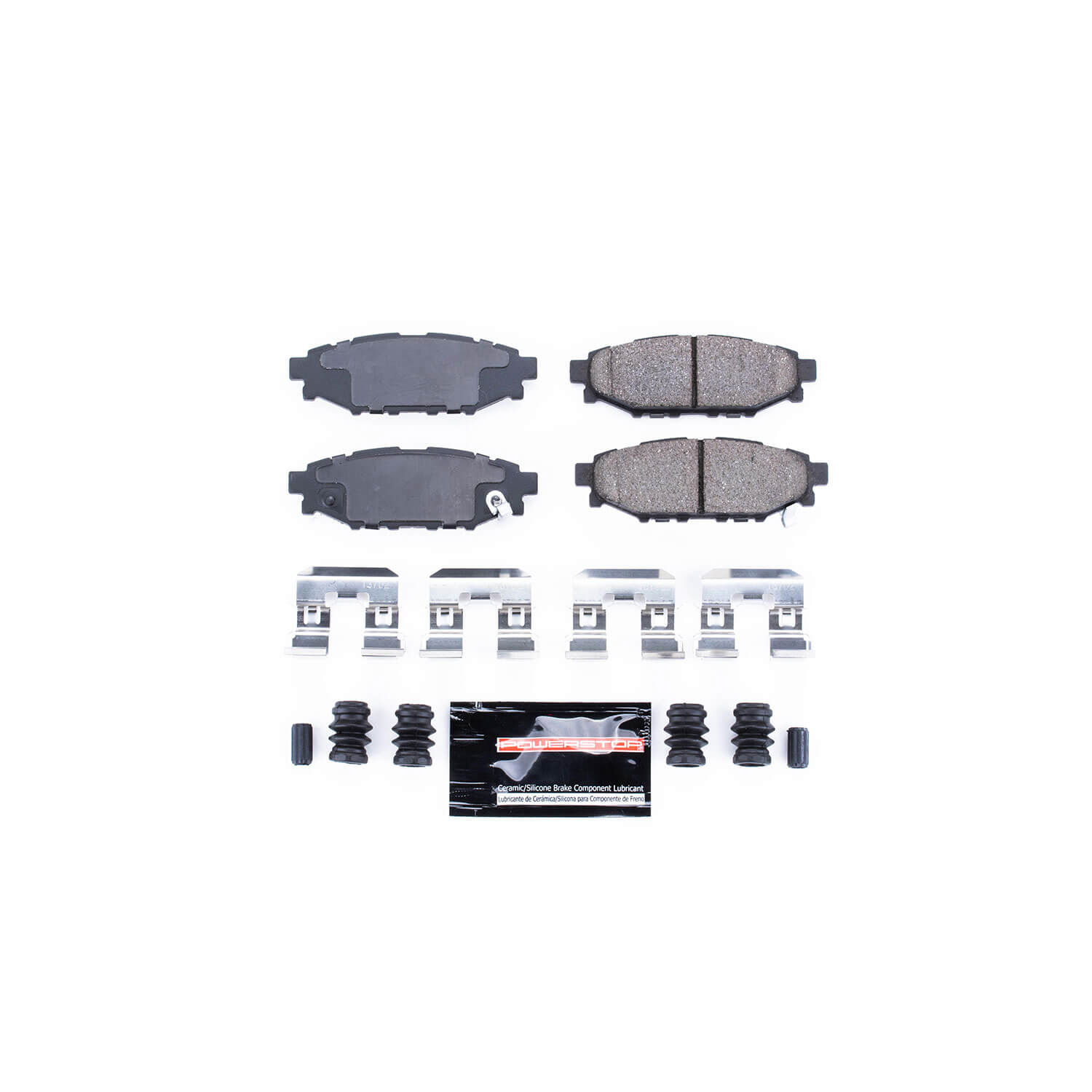 Power Stop Z23-1114 - Z23 Evolution Sport Brake Pads With Hardware (Rear) vehicle fitment brake part