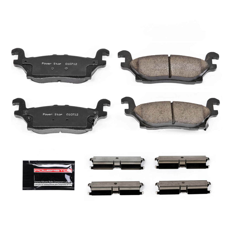 Power Stop Z23-1120 - Z23 Evolution Sport Brake Pads With Hardware (Rear) vehicle fitment brake part