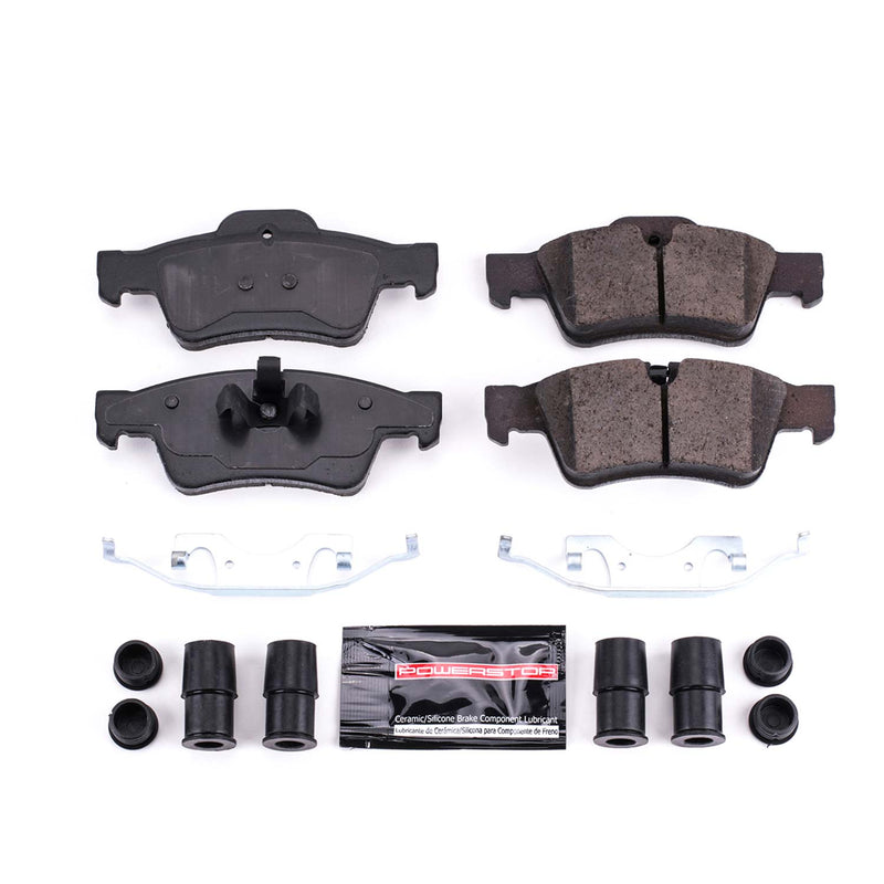 Power Stop Z23-1122 - Z23 Evolution Sport Brake Pads With Hardware (Rear) vehicle fitment brake part