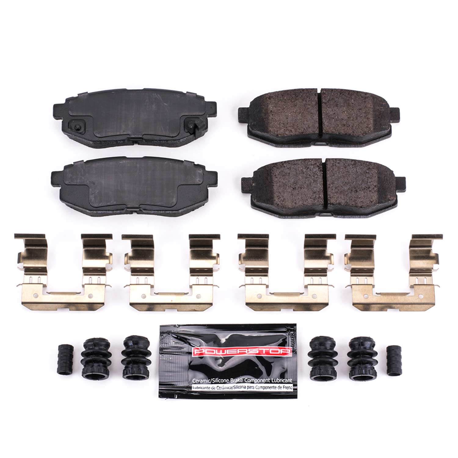 Power Stop Z23-1124 - Z23 Evolution Sport Brake Pads With Hardware (Rear) vehicle fitment brake part