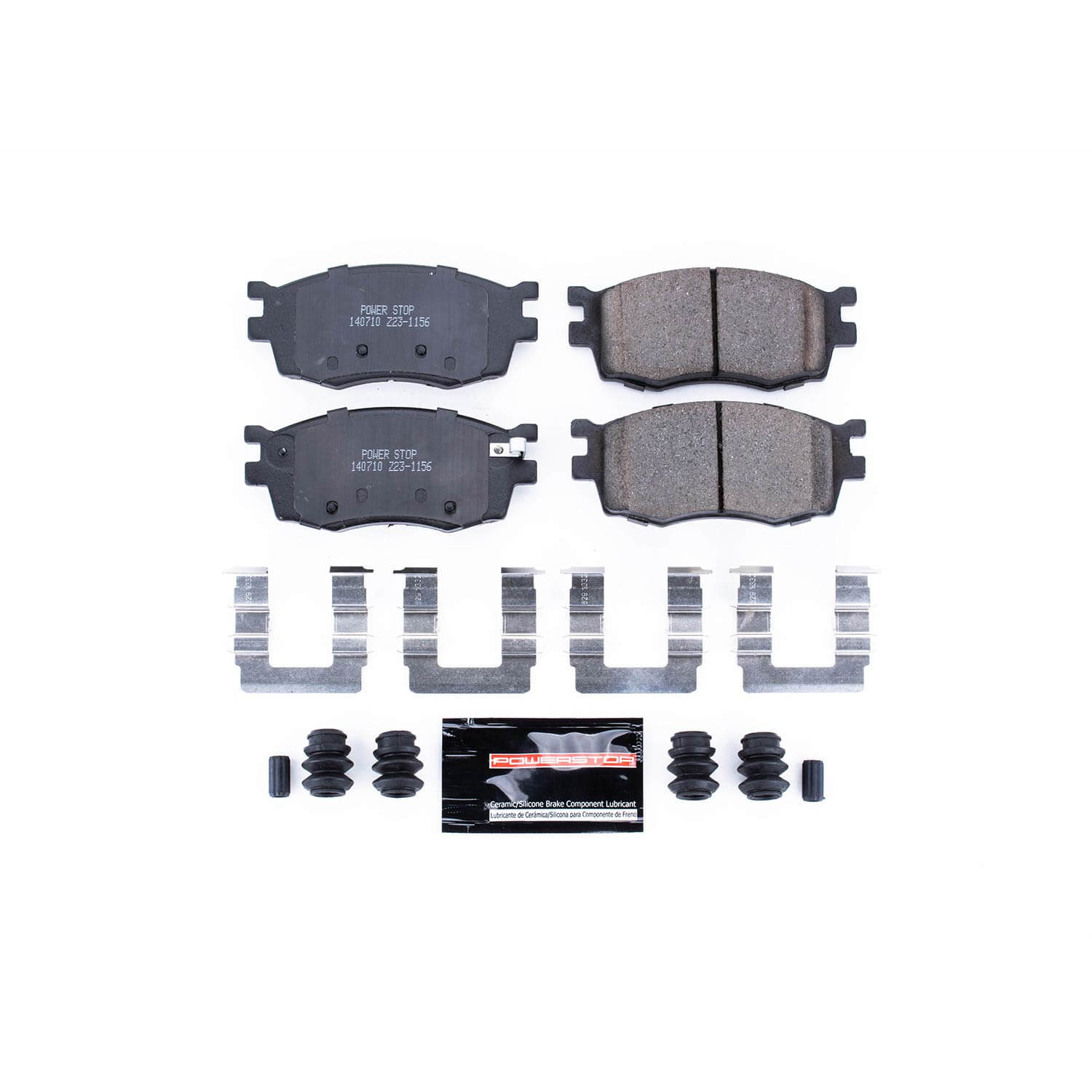 Power Stop Z23-1156 - Z23 Evolution Sport Brake Pads With Hardware (Front) vehicle fitment brake part