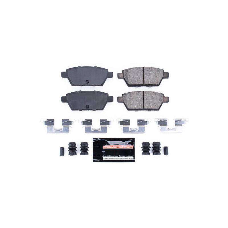 Power Stop Z23-1161 - Z23 Evolution Sport Brake Pads With Hardware (Rear) vehicle fitment brake part