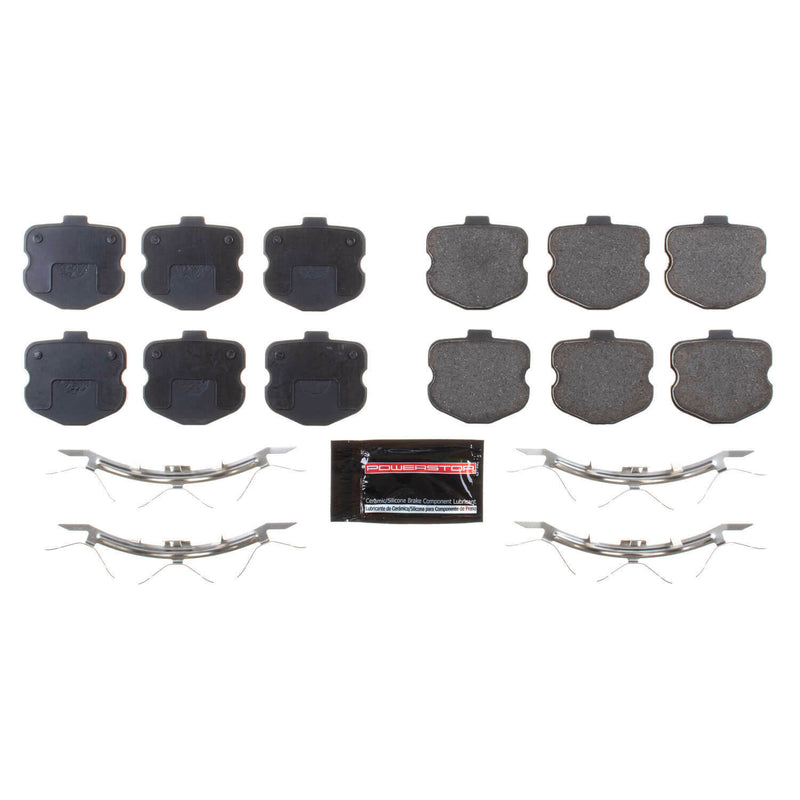 Power Stop Z23-1185F - Z23 Evolution Sport Brake Pads With Hardware (Front) vehicle fitment brake part