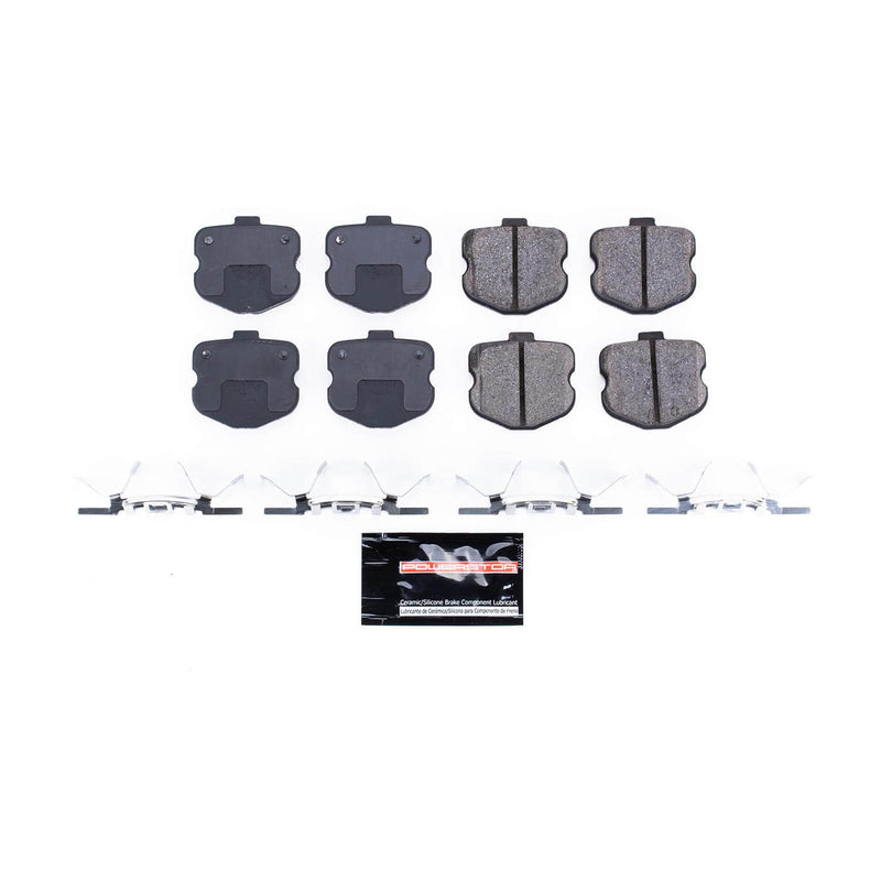 Power Stop Z23-1185R - Z23 Evolution Sport Brake Pads With Hardware (Rear) vehicle fitment brake part