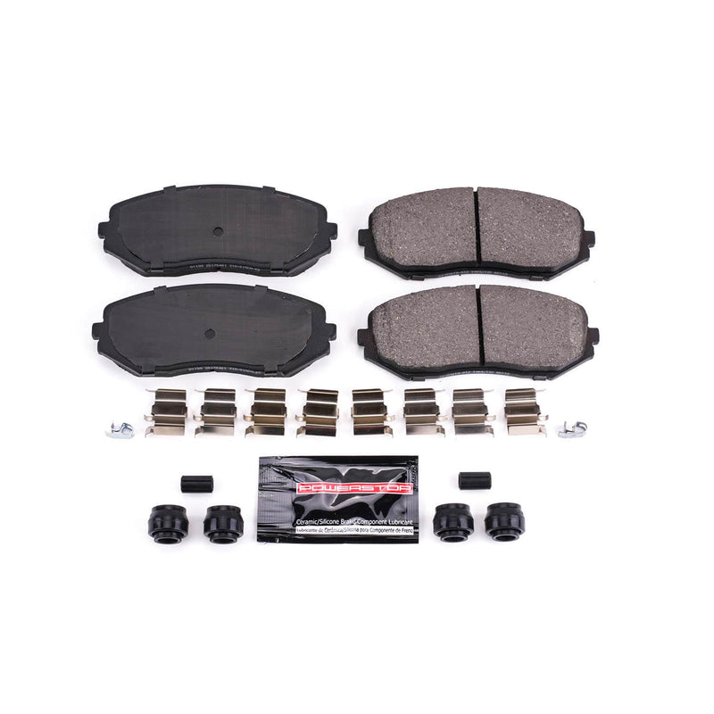 Power Stop Z23-1188 - Z23 Evolution Sport Performance Carbon-Fiber Ceramic Front Brake Pads vehicle fitment brake part