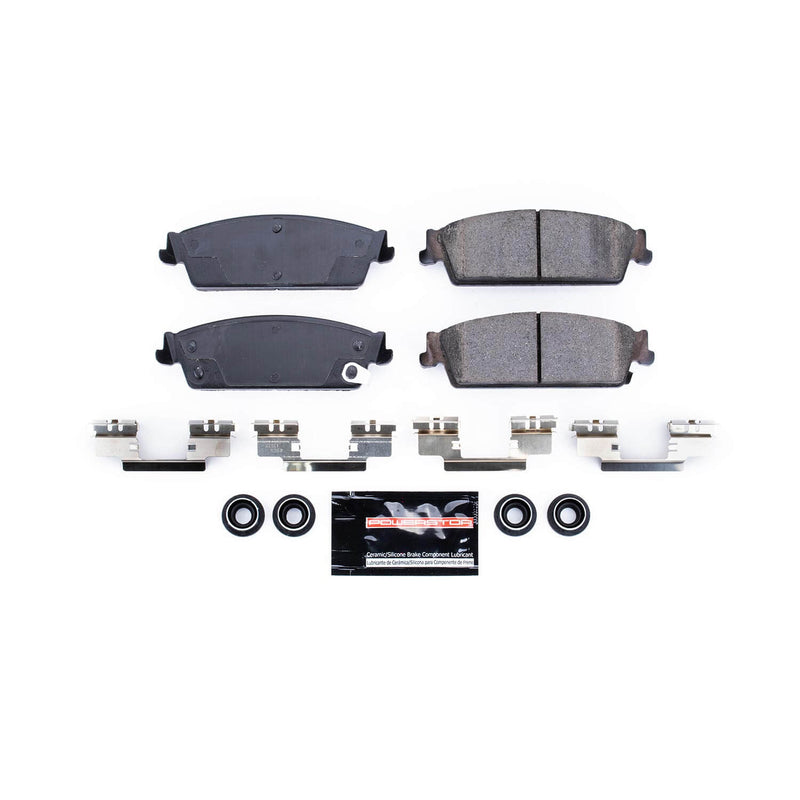Power Stop Z23-1194 - Z23 Evolution Sport Brake Pads With Hardware (Rear) vehicle fitment brake part