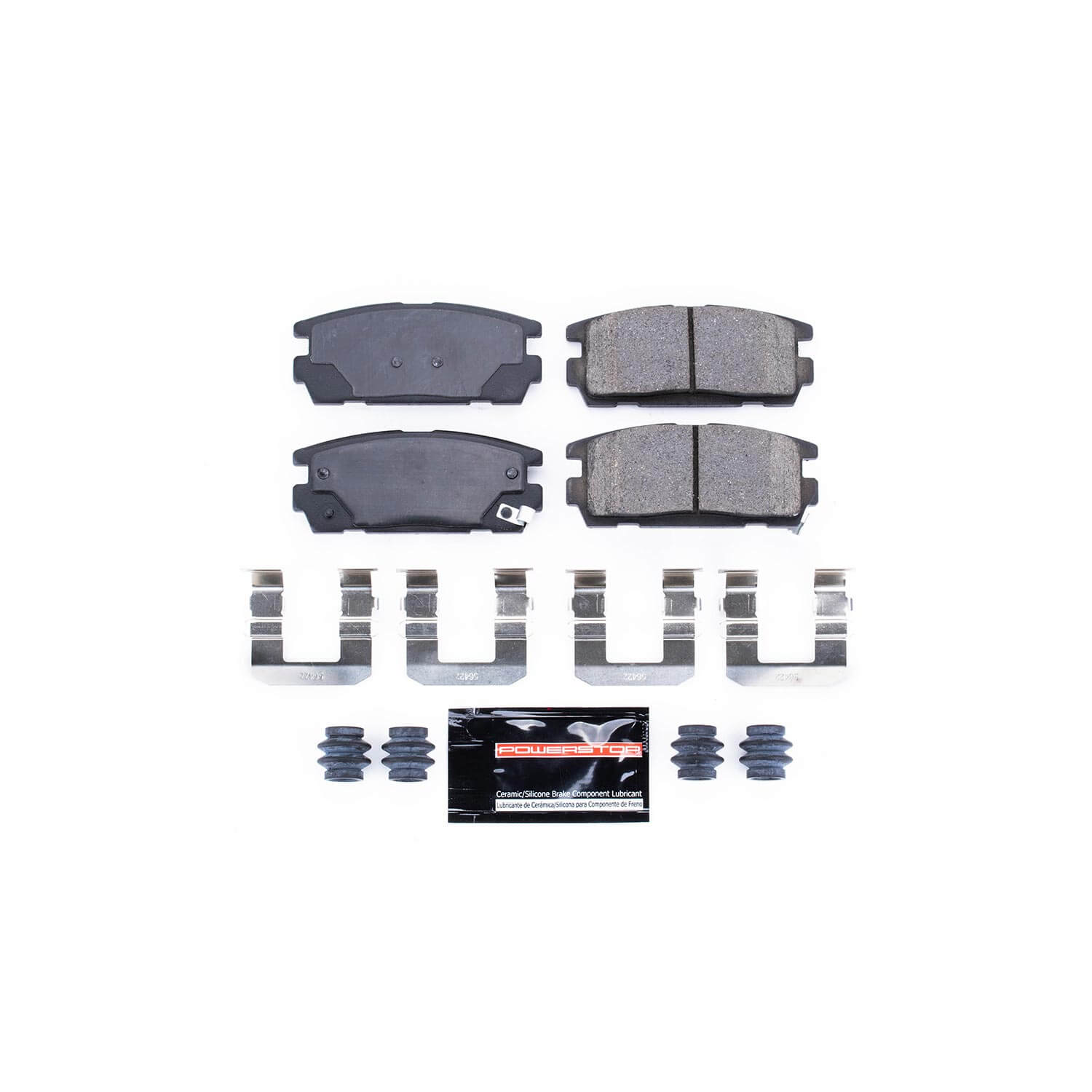 Power Stop Z23-1275 - Z23 Evolution Sport Brake Pads With Hardware (Rear) vehicle fitment brake part