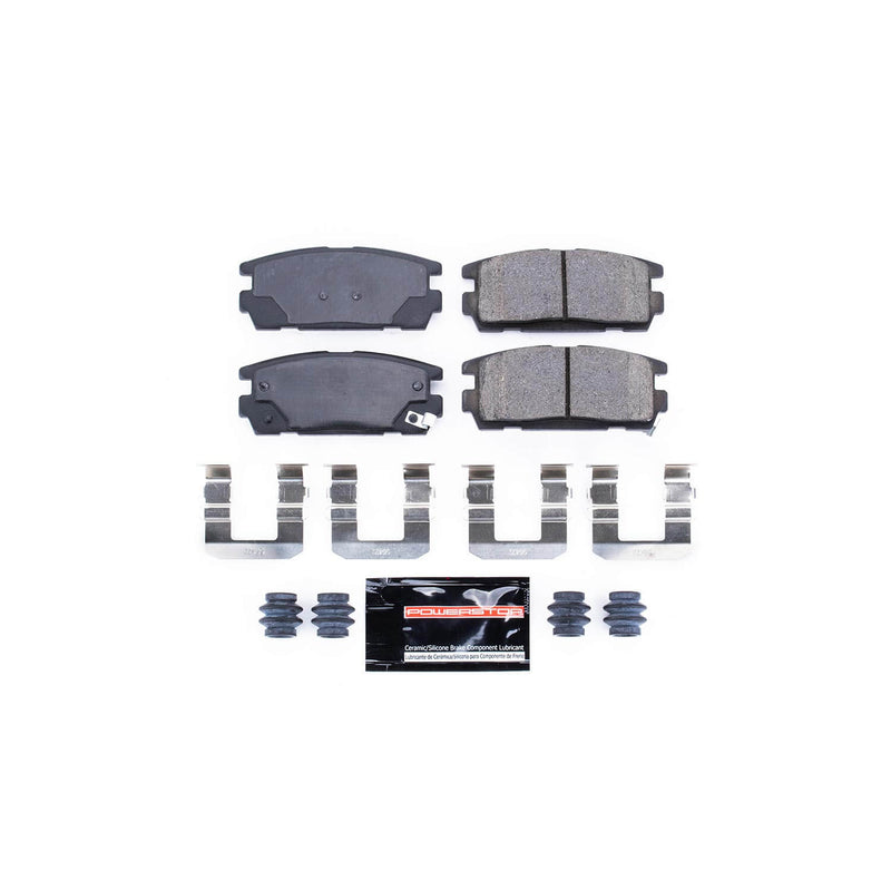 Power Stop Z23-1275 - Z23 Evolution Sport Brake Pads With Hardware (Rear) vehicle fitment brake part