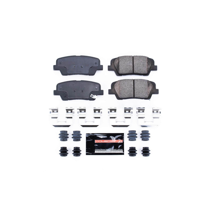 Power Stop Z23-1284 - Z23 Evolution Sport Brake Pads With Hardware (Rear) vehicle fitment brake part