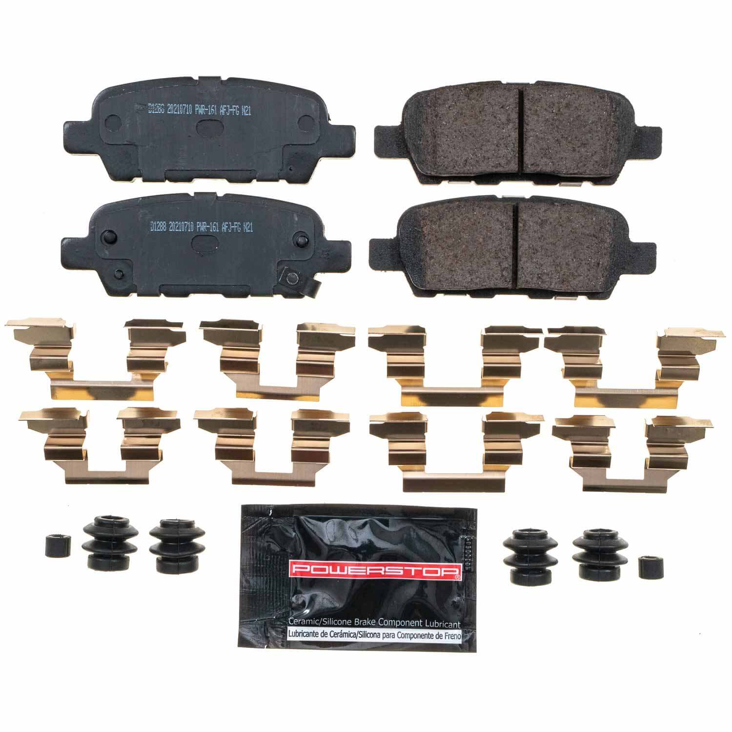 Power Stop Z23-1288 - Z23 Evolution Sport Brake Pads With Hardware (Rear) vehicle fitment brake part