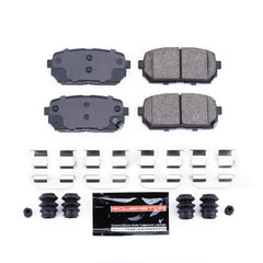 Power Stop Z23-1296 Z23 Evolution Sport Carbon-Fiber/Ceramic Rear Brake Pads for 2007-2010 Kia Rondo EX, LX product image