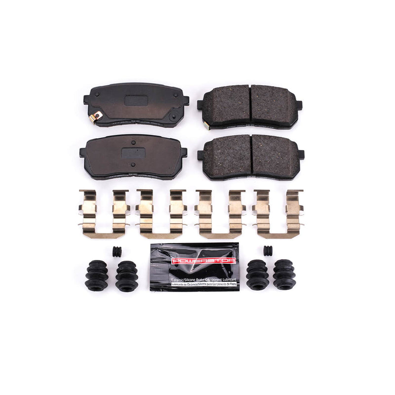 Power Stop Z23-1302 - Z23 Evolution Sport Carbon-Fiber/Ceramic Rear Brake Pads vehicle fitment brake part