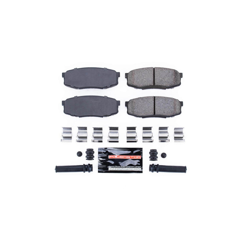 Power Stop Z23-1304 - Z23 Evolution Sport Brake Pads With Hardware (Rear) vehicle fitment brake part