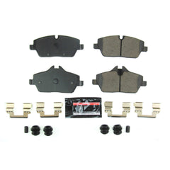 Power Stop Z23-1308A Z23 Evolution Sport Performance Carbon Fiber Ceramic Front Brake Pads for 2014-2020 BMW I3 Base, Range Extender product image