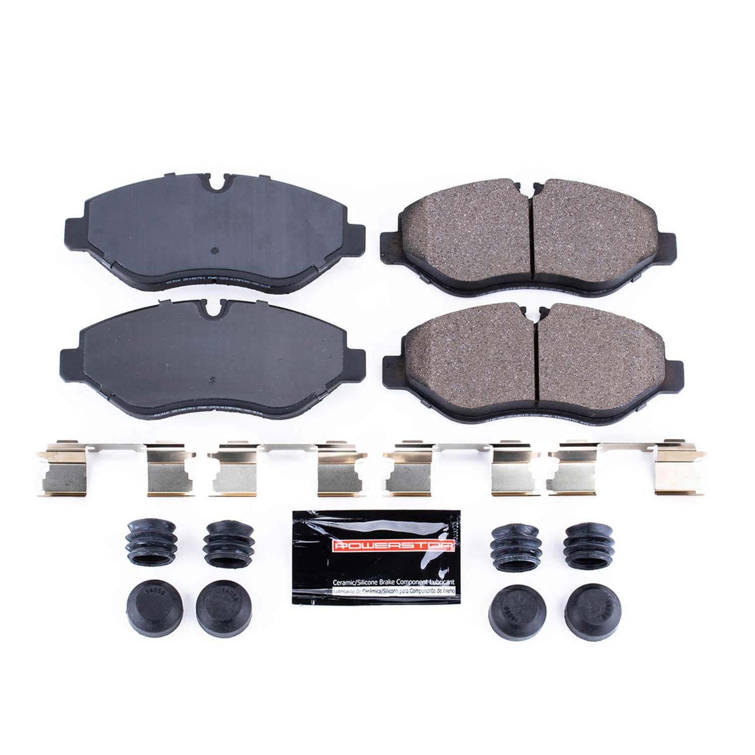 Power Stop Z23-1316 Z23 Evolution Sport Carbon-Fiber/Ceramic Front Brake Pads for 2007-2009 Dodge Sprinter 2500 Base product image
