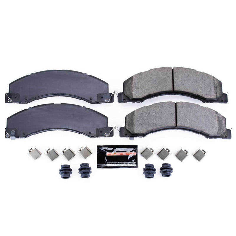 Power Stop Z23-1335 - Z23 Evolution Sport Performance Carbon-Fiber Ceramic Front Brake Pads vehicle fitment brake part