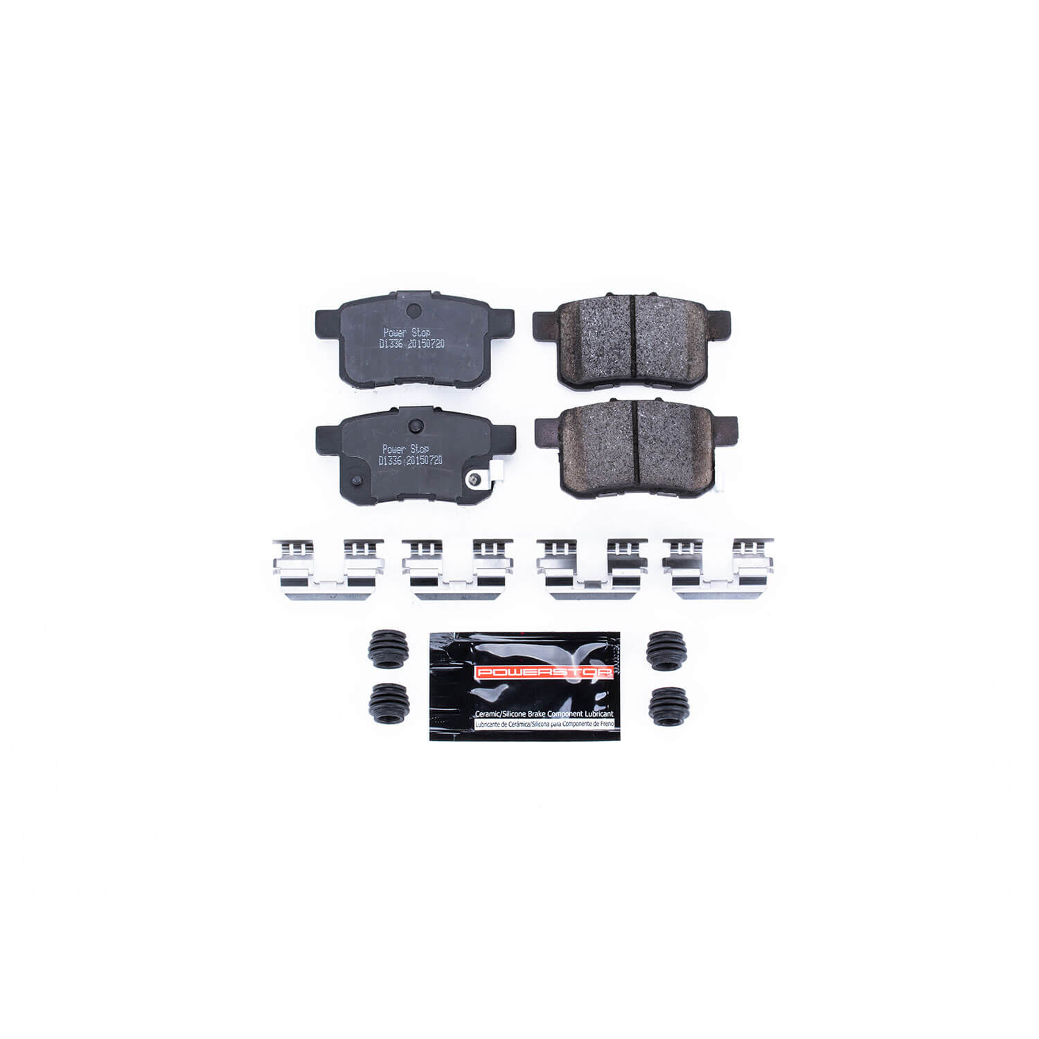 Power Stop Z23-1336 - Z23 Evolution Sport Brake Pads With Hardware (Rear) vehicle fitment brake part