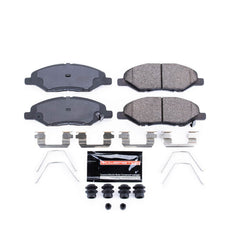 Power Stop Z23-1345 Z23 Evolution Sport Carbon-Fiber/Ceramic Front Brake Pads for 2009-2011 Nissan Versa 1.6, 1.6 Base product image