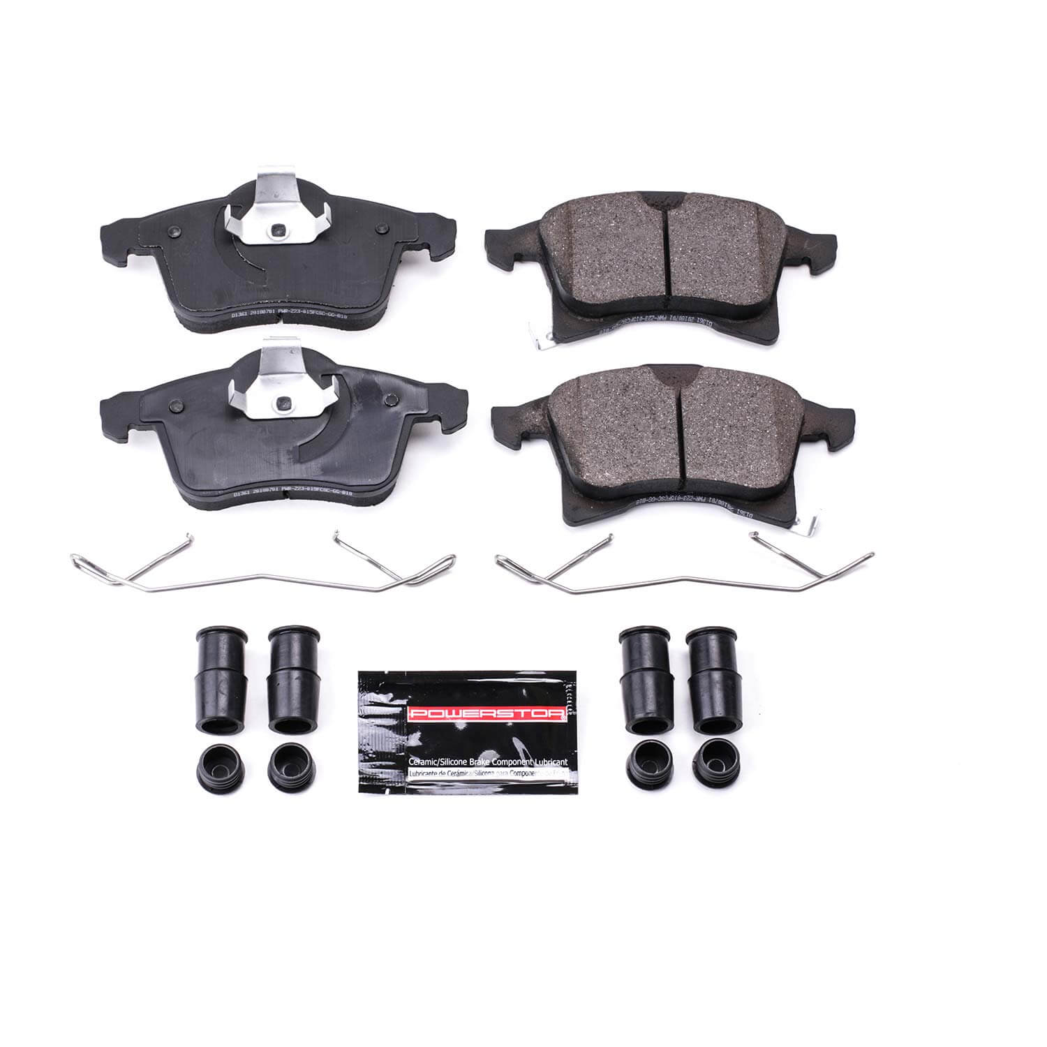 Power Stop Z23-1361 Z23 Evolution Sport Carbon-Fiber/Ceramic Front Brake Pads for 2008 Saturn Astra Xe, Xr product image