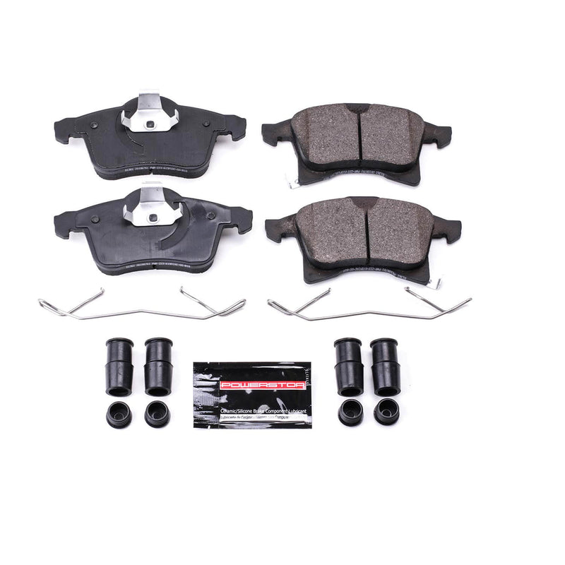 Power Stop Z23-1361 Z23 Evolution Sport Carbon-Fiber/Ceramic Front Brake Pads for 2008 Saturn Astra Xe, Xr product image