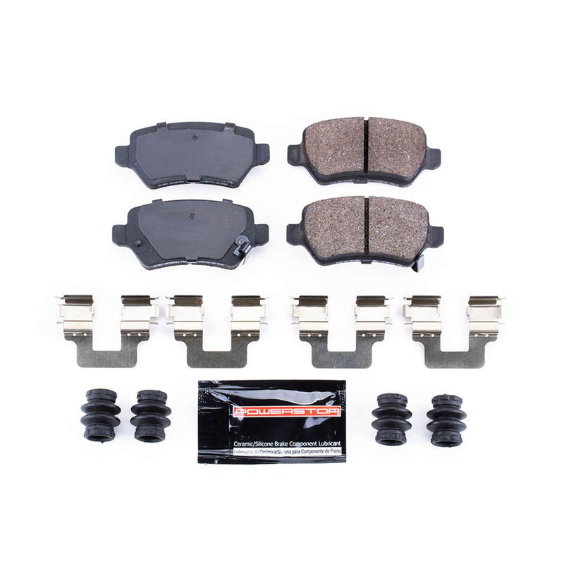 Power Stop Z23-1362 Z23 Evolution Sport Carbon-Fiber/Ceramic Rear Brake Pads for 2008 Saturn Astra Xe, Xr product image