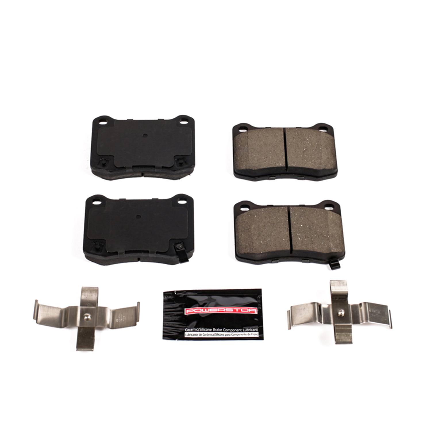 Power Stop Z23-1366 - Z23 Evolution Sport Performance Carbon-Fiber Ceramic Rear Brake Pads vehicle fitment brake part