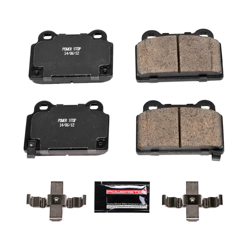 Power Stop Z23-1368 - Z23 Evolution Sport Brake Pads With Hardware (Rear) vehicle fitment brake part